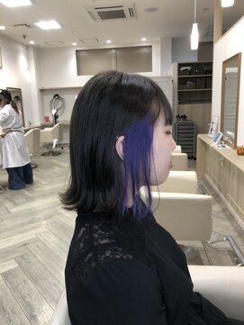 ラシックヘア 土山店(LASSIC HAIR) ブリーチ必須！インナーカラー