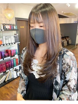 レイラバイアフロート 吉祥寺(Lila by afloat) インスタ人気カット☆内巻きハイレイヤー