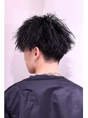 ツーブロック かりあげ 前下がり 社会人 ビジネスマン 大人