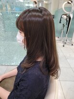 クオーター(QUARTER)&nbsp;ミディアムロングレイヤーデジタルパーマ