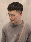 クロップサイドグラデーションフェードスタイル　ｙ