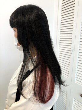 アドラーブル 万代店 (adorable) 【インナーカラー】艶カラー10代20代