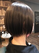 ヘアーデザイン ディードット(Hair design D.)&nbsp;ナチュラルストレートボブ/10代/20代/30代