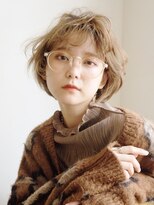 アイティーバイアルバム 下北沢店(IT by ALBUM)&nbsp;ショートヘア_アースカラーくびれヘアツートンカラー_38952