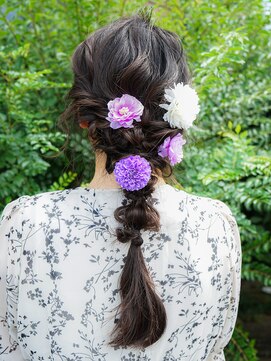 ヘア ショップキャリー アレンジ