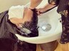 【アロマヘアオイル付】クイックアロマヘッドスパ（10分）＋カット　