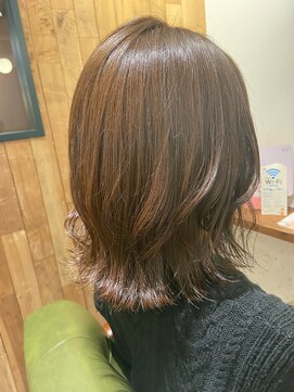 ムーン(moon) #ショコラアッシュ #ヘルシースタイル #ふんわりカール