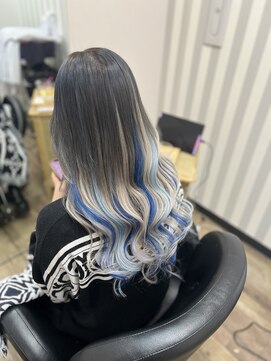 デスト 大宮(DEST) エクステでグラデーションハイライト