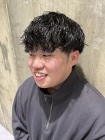 ベール(Vale)&nbsp;メンズスパイラルパーマ　刈り上げ