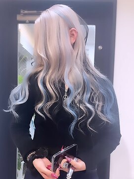 ラピス 名古屋駅前店(Lapis) Whitebeige× low lights×Blue