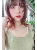 ★ワトワセミディシアーカラー姫カットカール韓国風小顔ヘア美髪