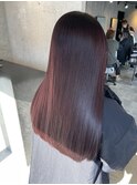 【チェリーレッド/レッドブラウン/艶髪】