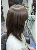 ロング→セミロング