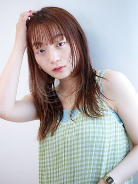 バサ 高田馬場店(BASSA) □透明感ベージュカラー□【高田馬場髪質改善】