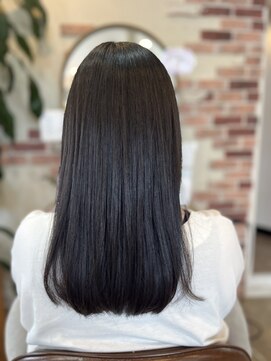 ヘア ナヴォーナ 千代ケ崎店(hair NAVONA) 髪質改善×ミディアム