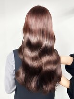 アース センター南店(HAIR&MAKE EARTH) 縮毛矯正ロング♪コスメストレート髪質改善ココアベージュ