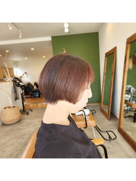 ヨハク(yohak) ナチュラルショートボブ