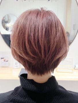 アイズ(I's) ショートボブ×簡単スタイリング×ピンク