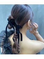 ヘアメイクサロン シャルメ(Hair Make Salon CHARMER) アシンメトリータイトヘア♪