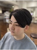 センターパート☆メンズカット