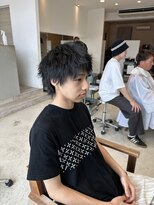 ジジ インターパーク 宇都宮(Gigi)&nbsp;メンズカット/メンズショート/スパイキーショート/ブラック