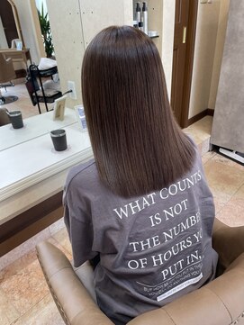 メルク(merc) カール/セミディ/シアーカラー/姫カット/ストレート