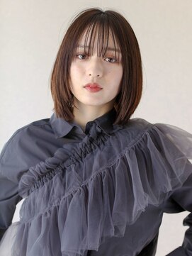 ガリカ 博多(Gallica) レイヤーボブ/シースルーバング/切りっぱなしボブ