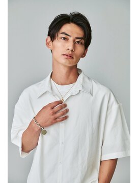 ロンドオム 池袋(Lond Homme) men's/メンズ/ブルーブラック/フェザーパーマ/サーフカール/池袋