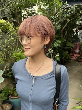 リブロ 三軒茶屋(LIBRO) ウルフカットショートカット