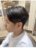 毛流れパーマ