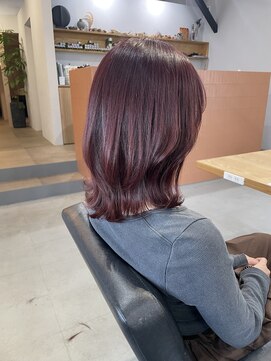 リブ(LIV) ボルドーピンク/艶カラー/髪質改善トリートメント