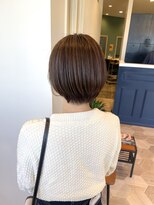 ラグ バイ シゲルカットクラブ 神田久志本店(lag)&nbsp;ベージュブラウンなショートヘア