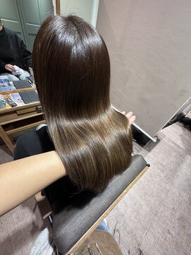 マーシュアトレ(marshu atre) ★ツヤサラ！大人気！髪質改善カラー★