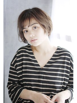 シュシュット(chouchoute) 大人ガーリーミディアムレイヤー似合わせカットダークアッシュ65