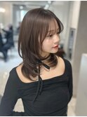 結べるレイヤーカット◎グレージュ×ボブレイヤー