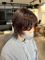 ピークス 千葉店(Peaks) ナチュラルショート/ひし形レイヤーボブ/韓国/顔周りカット/千葉