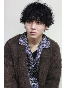 ブークル(boucle) カーリーパーマ/くせ毛風パーマ/２０代パーマ/シャドウパーマ