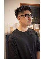 ヘアーラボ ハチ(HAIR LABO HACHI)&nbsp;短髪パーマ　スキンフェード　刈り上げ