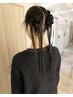 【佐々木指名限定】ヘアアレンジ+おくれ毛カット+選べるリボン1本 ￥5500