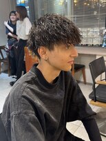 キャンバス バイ ネオリーブ 横浜西口(Canvas by neo.)&nbsp;横浜★人気メンズ王道マッシュにツイストパーマ