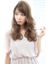 ヘアデザイン ラポール 茨木店(hair design Rapport) グラマラスなフェアリーカールで大人かわいいフェミニンロング