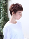 make's ブラウン　ノーブルショート