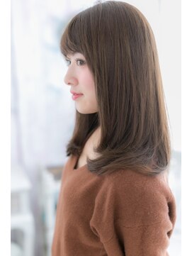 ミック ヘアアンドビューティー 大山店(miq  Hair&Beauty) ワンカールストレートの万人受けスタイル！
