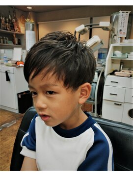 まるいわ メンズカット