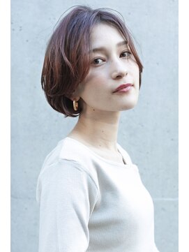 ヘアサロン ガリカ 表参道(hair salon Gallica) 《SAKI》ラベンダーブラウン ♪ ナチュラルレイヤーbob
