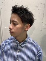 エル(EL by green)&nbsp;【MITSU】ワイルドアップバング×ツーブロックショートレイヤー