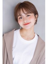 メーヴェ(Mowen)&nbsp;mowen 南堀江　丸みショート×アッシュカラー×外国人風