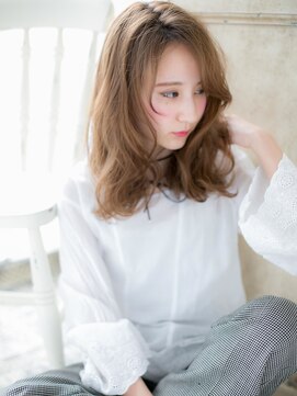 モッズ ヘア 福岡姪浜店(mod's hair) *mod's姪浜*…インナーハイライト外国人風小顔こなれヘアe