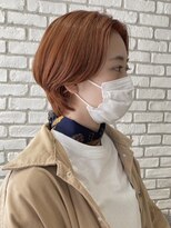 アース 三ツ境店(HAIR&MAKE EARTH) レトロかわいいオレンジカラー