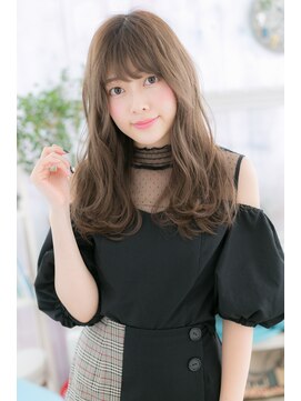 ミック 日暮里店(miq) モテ髪♪ショコラアッシュ外国人風なみなみウェーブb1